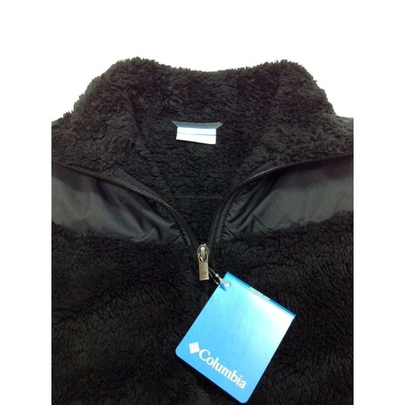 Columbia Vest Woman’s Black Polyester Nylon Small Fast Beauty Style Winter NWT - Picture 7 of 10